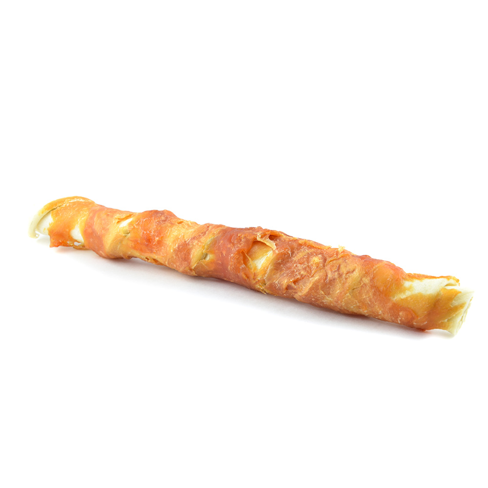 Maced Psiakość Pałka Owinięta Kurczakiem 25cm Przysmak dla Psa